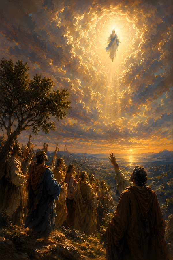 Mary Taken Into Heavenly Glory