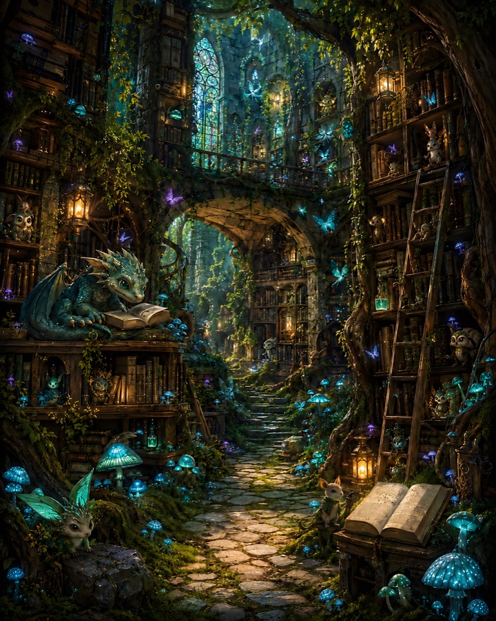 The Enchanted Library