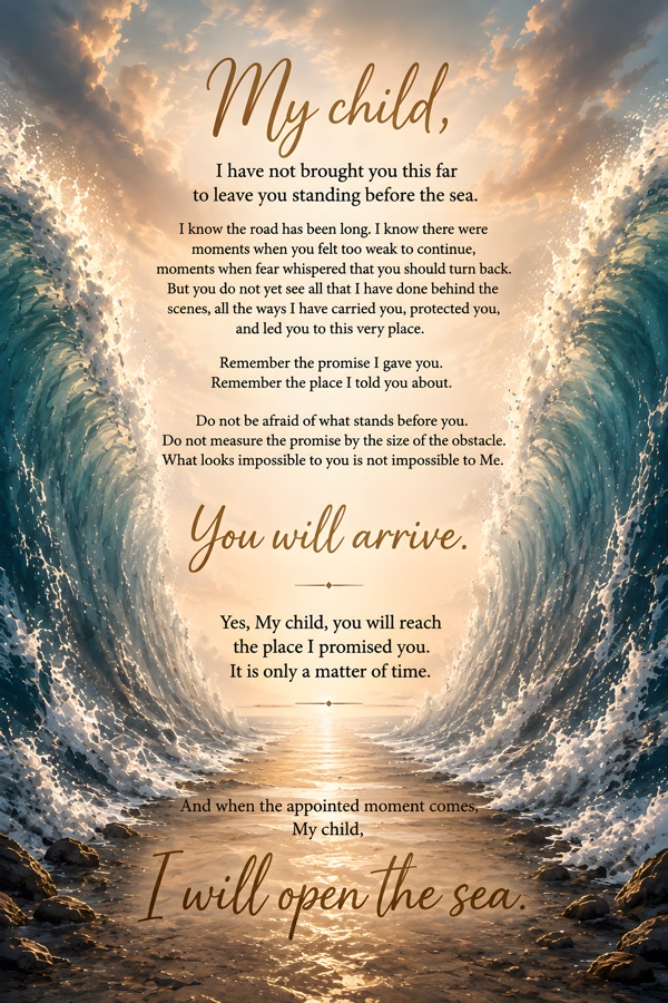 I Will Open the Sea
